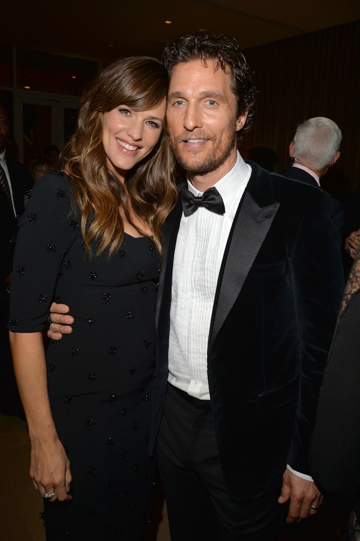 Jennifer Garner revealed how Matthew McConaughey supported her when she was pumping on the set of a ...