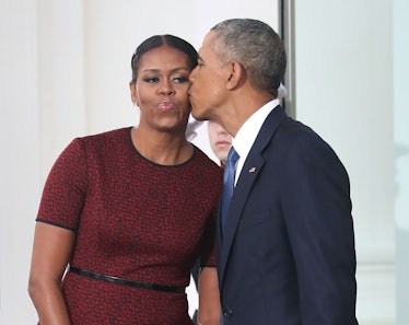 Michelle Obama’s 28th anniversary Instagram for Barack included a challenge