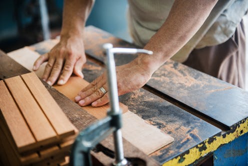 working, woodwork