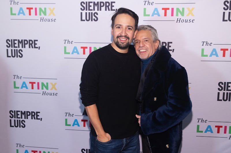 Luis and Lin-Manuel Miranda