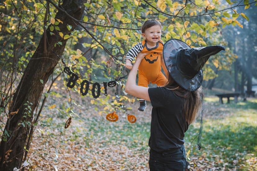 Another old wives' tale about Halloween is that you could curse your baby if they're born on the hol...