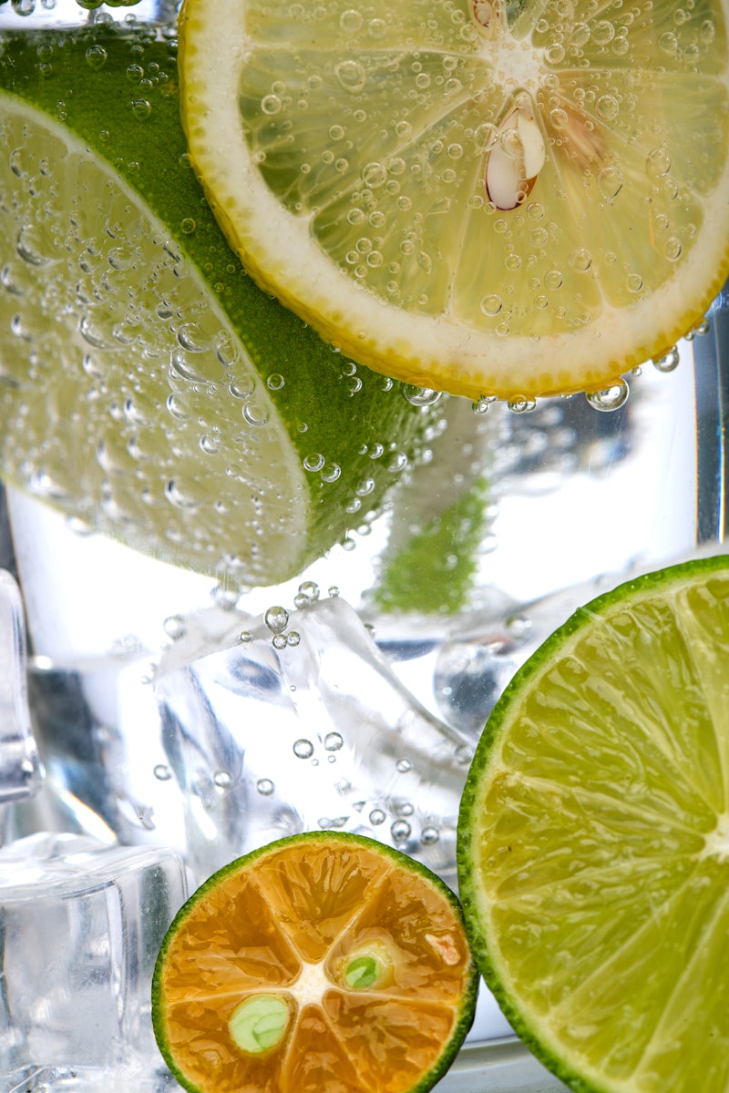 A soda with lemons and limes in it. Doctors reveal what alcohol is the most dehydrating.