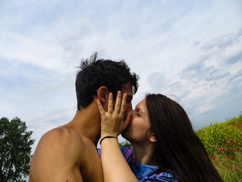 couple, kissing