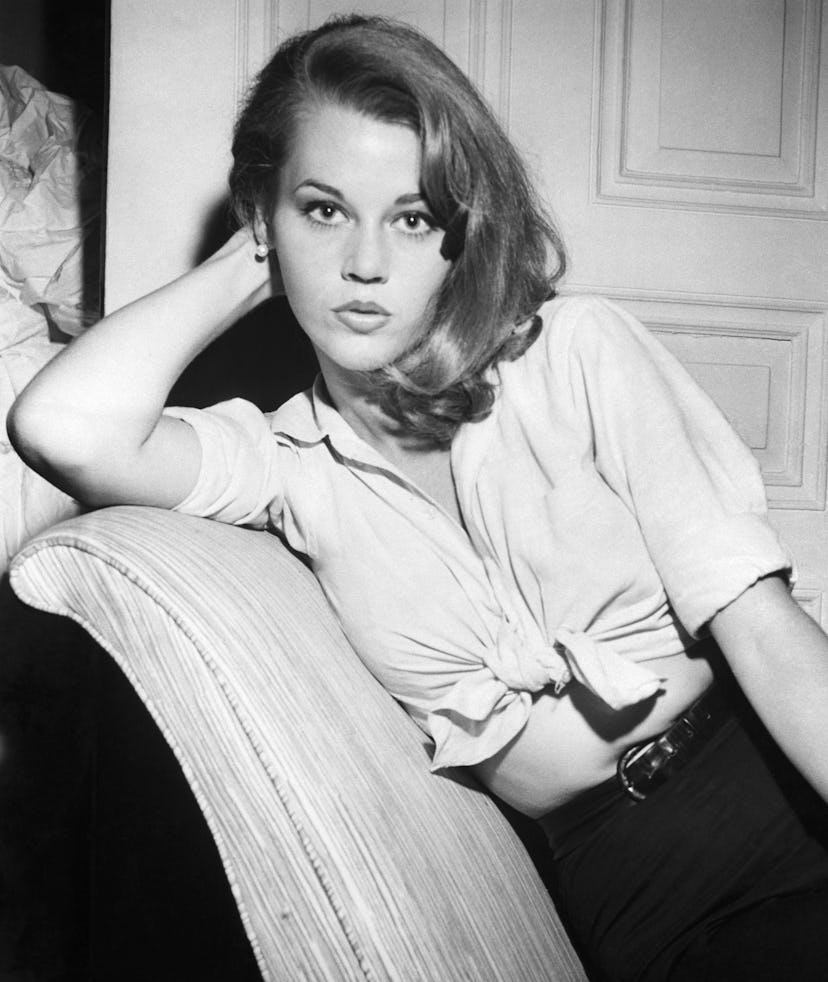 Jane Fonda has been wearing phenomenal hairstyles since the '50s.
