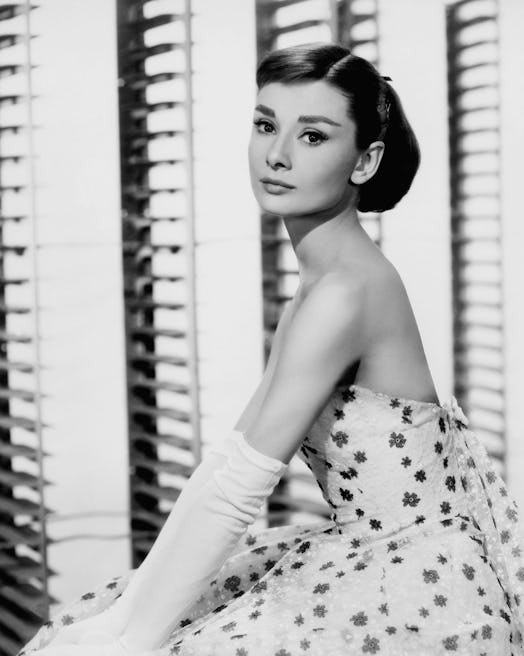 Audrey Hepburn was known for her iconic hairstyles.