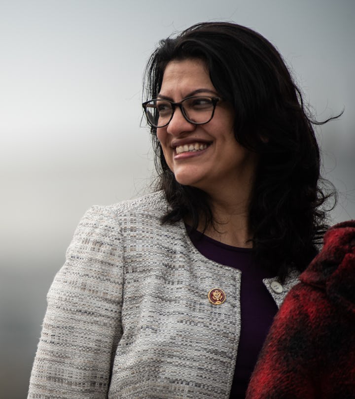 In a tweet to Representative-elect Cori Bush, Rep. Rashida Tlaib revealed she still wears some of he...