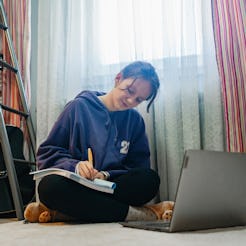 student, studying