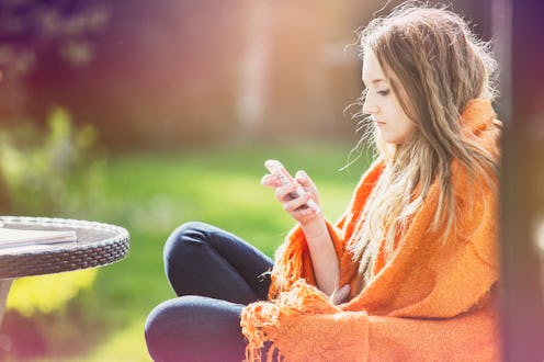 phone, texting