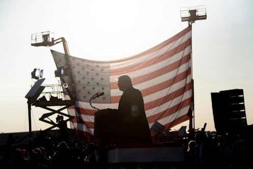 President Donald Trump in Bemidji, Minnesota