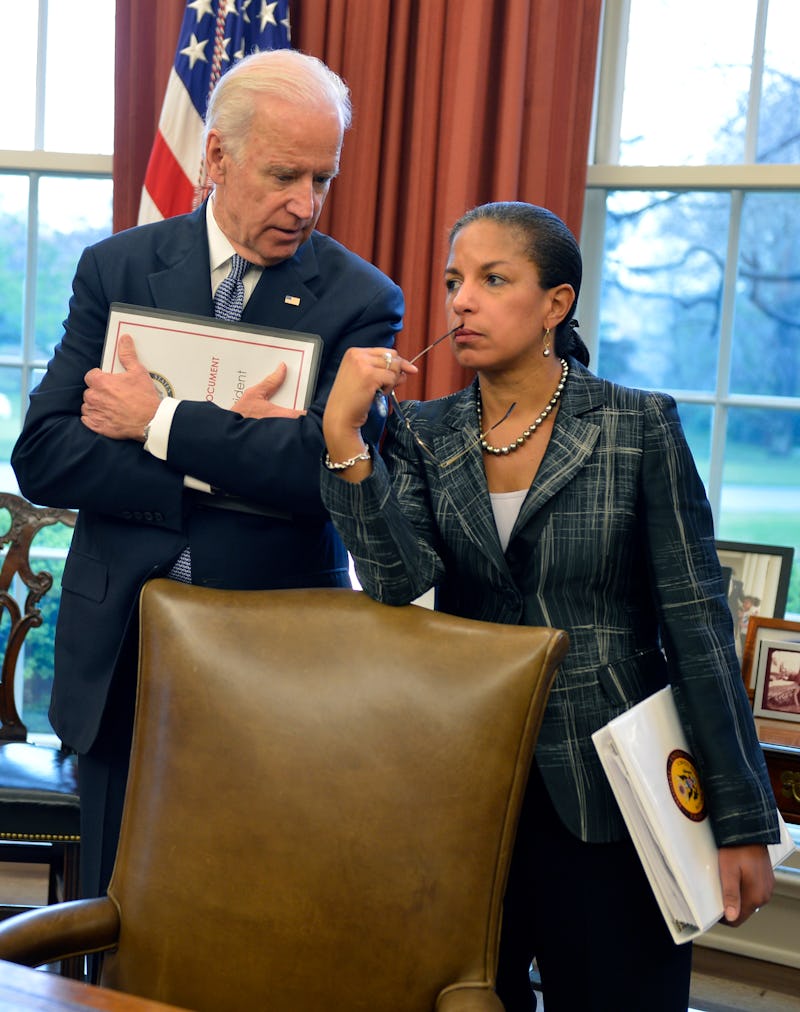 Joe Biden and Susan Rice