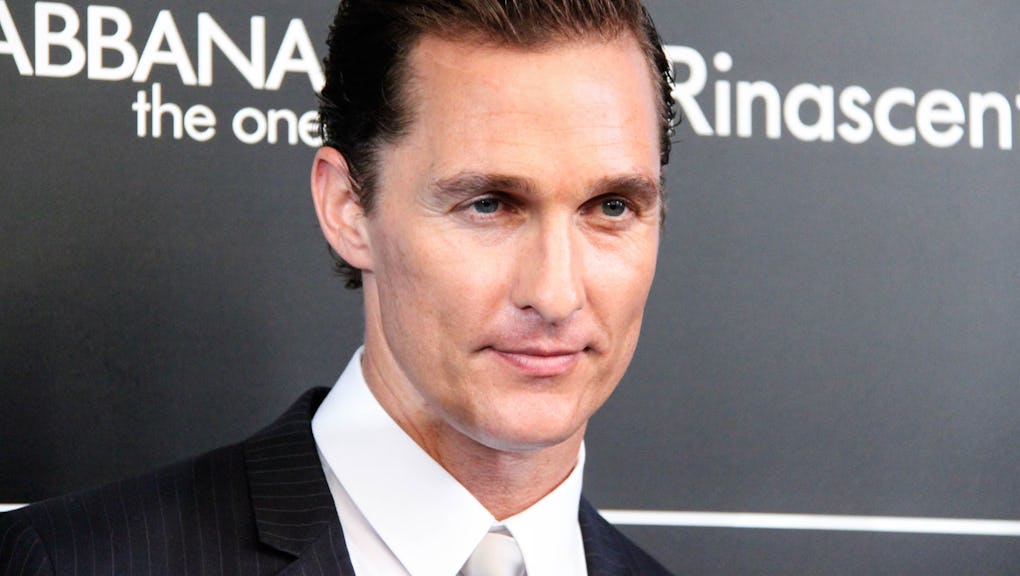 No Matthew Mcconaughey You Should Not Run For Governor Of Texas