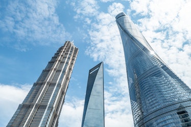 Shanghai World Financial Center, center.