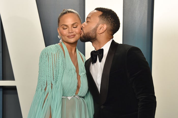 Chrissy Teigen revealed in an Instagram post that her friends donated blood in honor of her son, Jac...