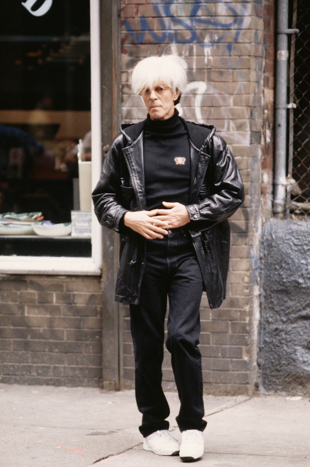 david bowie as andy warhol in basquiat