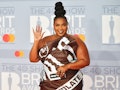 Lizzo attends the Brit Awards.