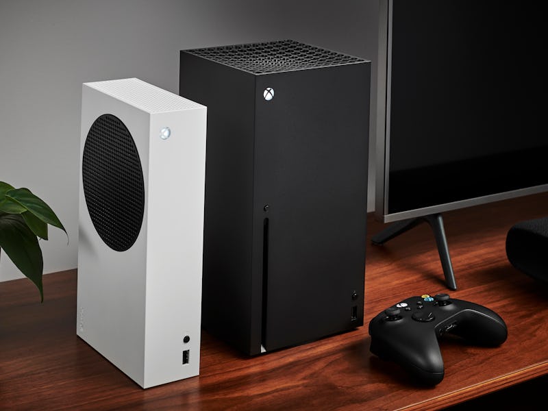 Microsoft's new Xbox Series X.
