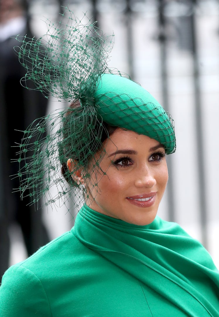 Meghan Markle wears green to a royal event. 