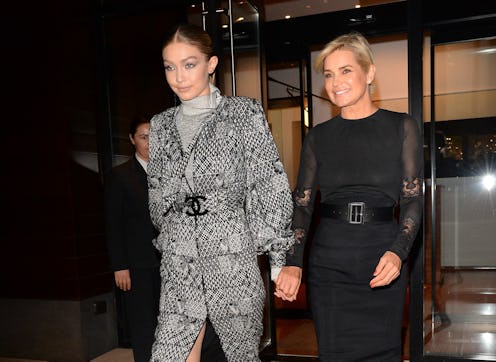 Yolanda Hadid shared photos of Gigi Hadid and her baby daughter from Thanksgiving