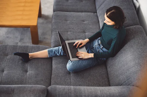 student, laptop