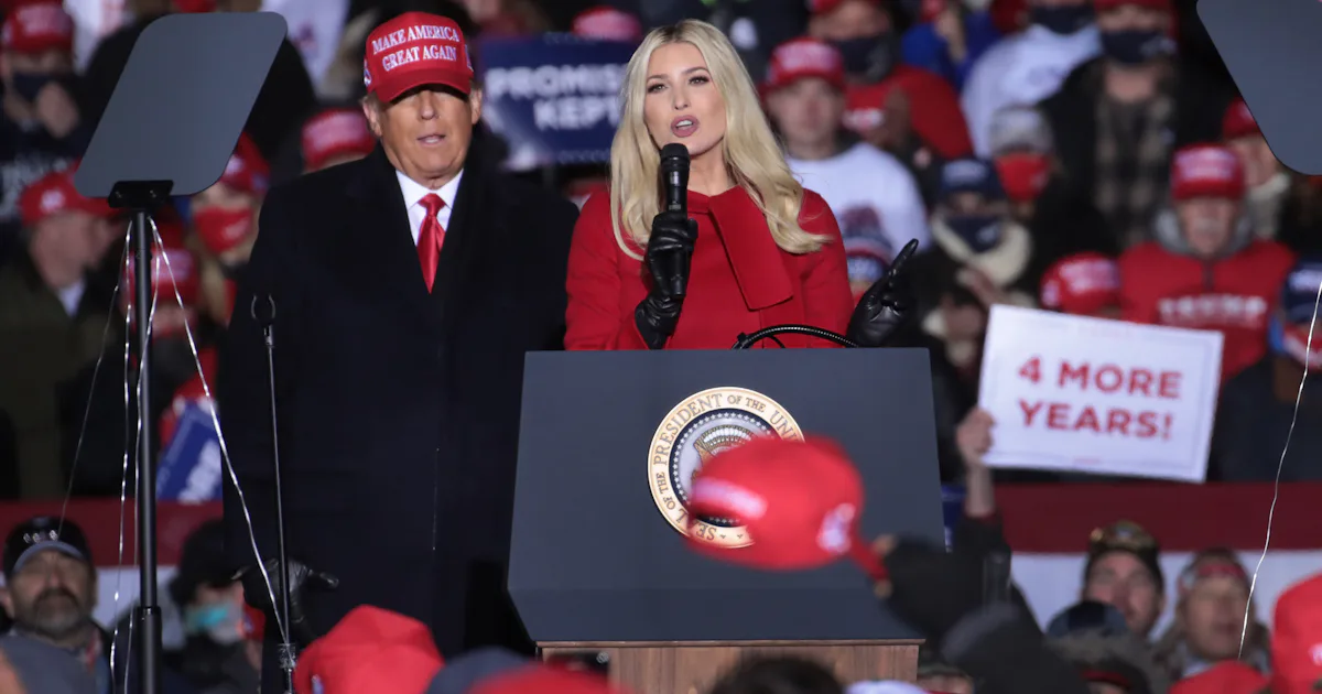 Ivanka Trump Rally Ivanka Trump's Election Day 2020 Post About A MAGA Rally Is Exactly ...