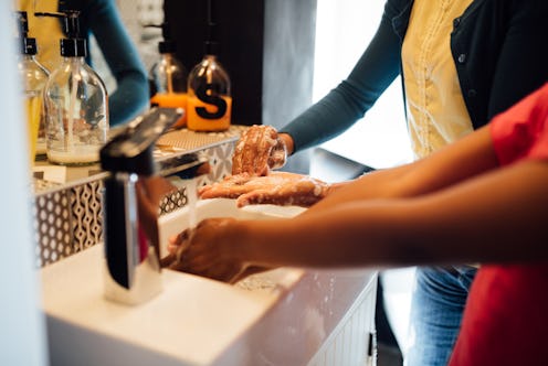 washing hands, hygiene