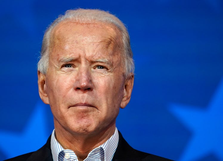 Biden's message after the 2020 election was called is a celebration.