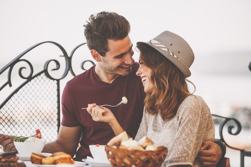 couple, dining