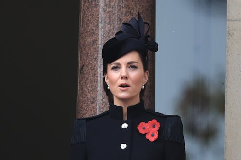 Kate Middleton attended the annual Remembrance Sunday service in one of her most elegant updos yet