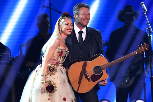 Gwen Stefani said she nearly ruined Blake Shelton's proposal. Photo via Getty Images