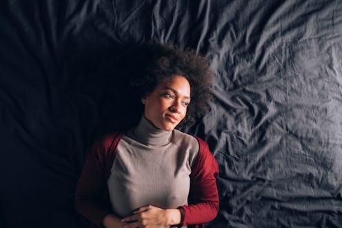 woman, thinking