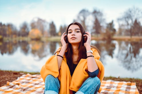 picnic, headphones
