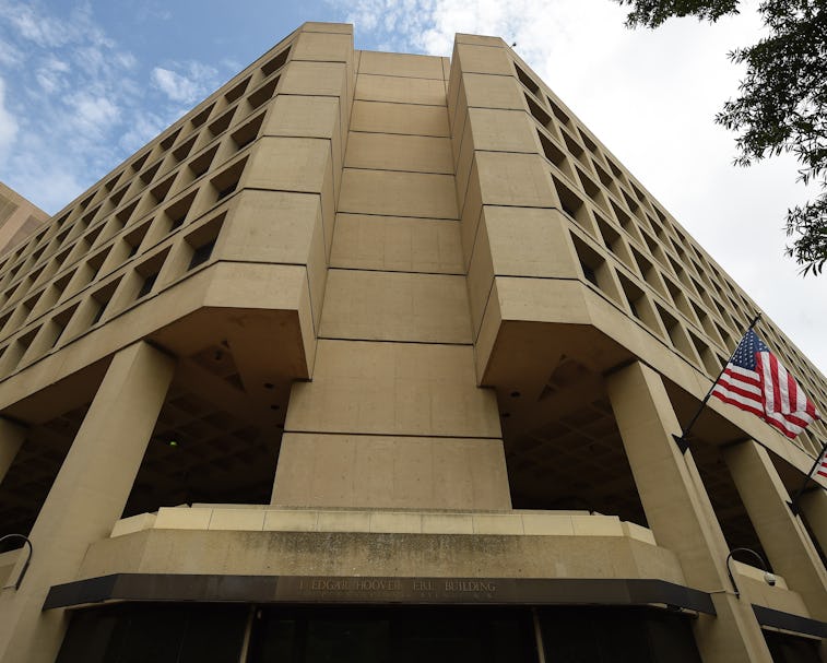 FBI headquarters building in Washington, DC.