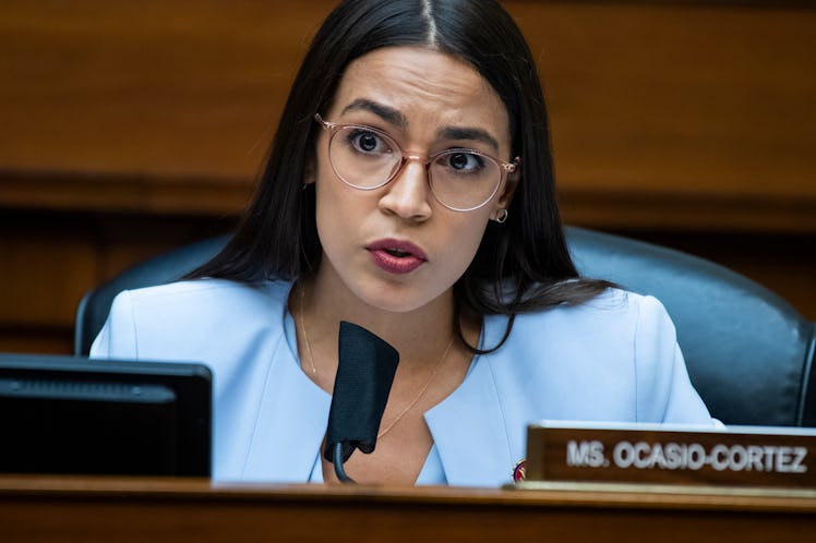 Congresswoman Alexandria Ocasio-Cortez.