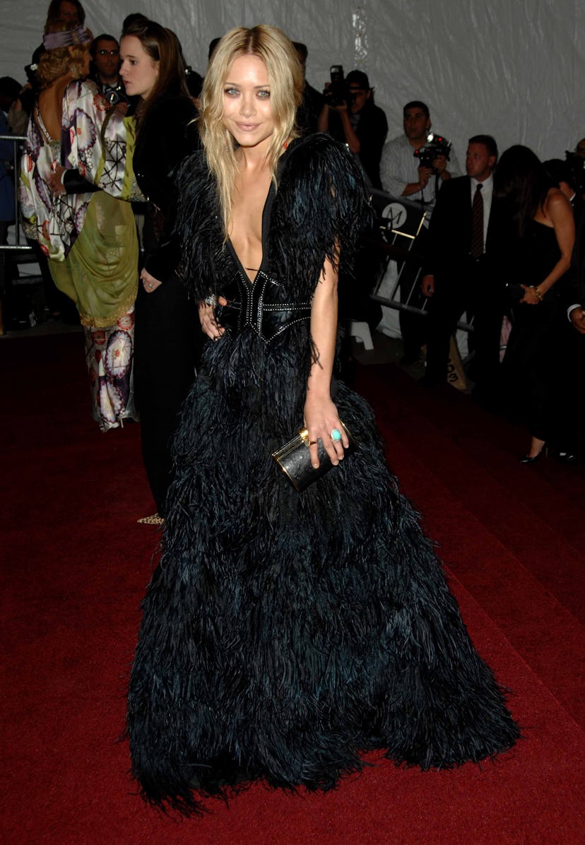 Mary Kate Olsen attends the Metropolitan Museum of Art Costume Institute Benefit Gala 'Poiret: King ...