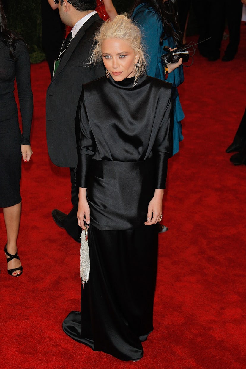 Mary-Kate Olsen attends the "Schiaparelli And Prada: Impossible Conversations" Costume Institute Gal...
