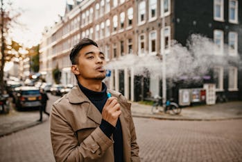 vapotage d'homme