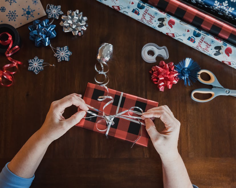 To save yourself the hassle on Christmas Eve, buy things like tape and batteries now.