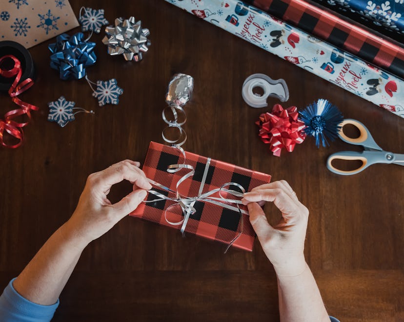 To save yourself the hassle on Christmas Eve, buy things like tape and batteries now. 