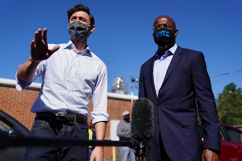 Democratic senate candidates Jon Ossoff and Rev. Raphael Warnock. Progressive organizers are seeing ...