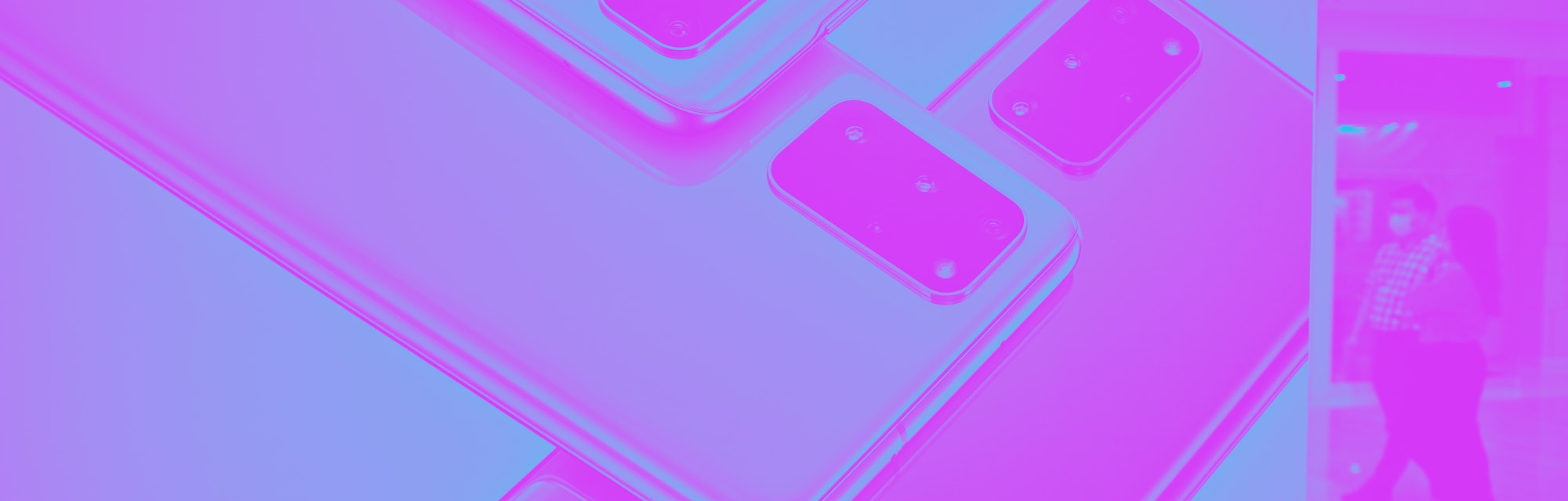 Samsung Galaxy S20 marketing poster.