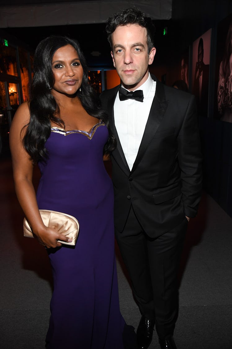 Mindy Kaling and B.J. Novak attend an event together.