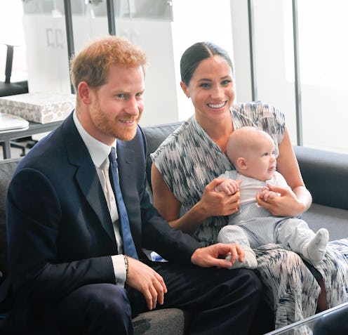 Meghan and Harry's 2020 Christmas card featured a sweet family moment with son Archie.