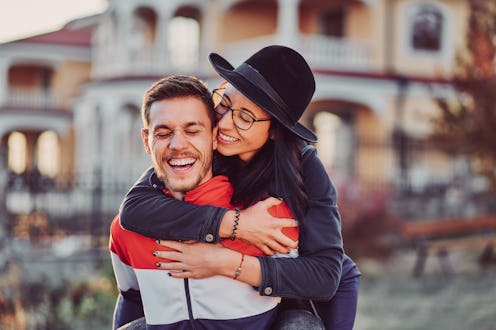 couple, laughter