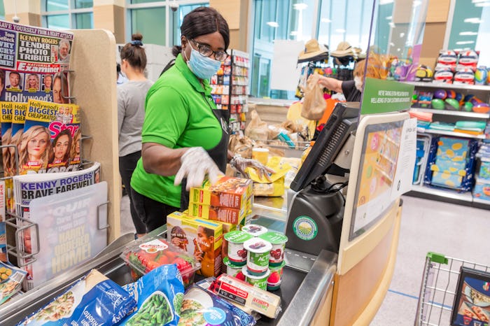 woman at publix store
