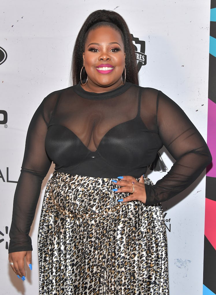 Amber Riley hits the red carpet.