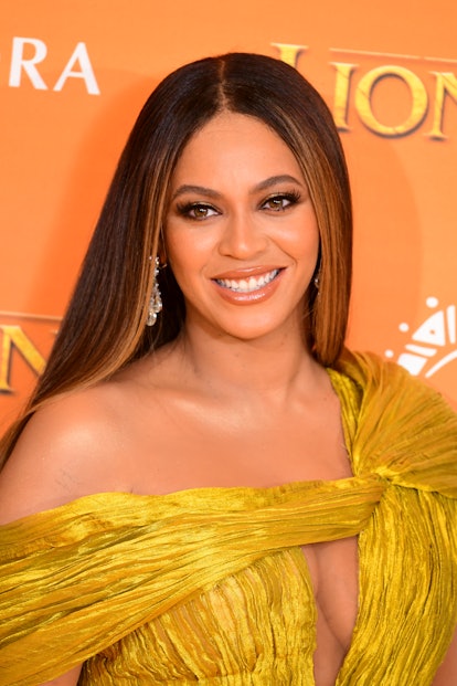 Beyonce attends 'The Lion King' premiere.