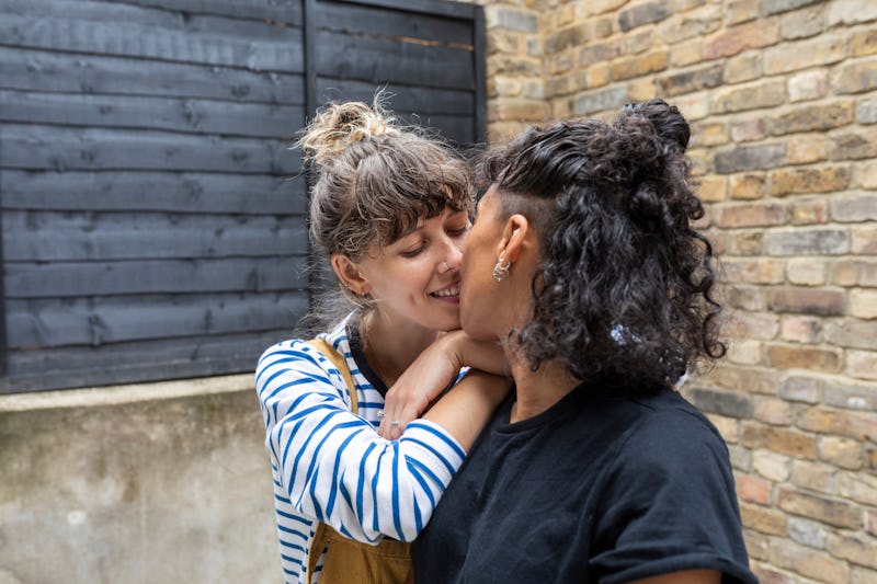 kissing, couple