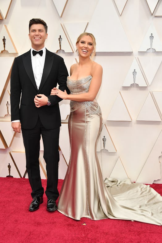 The Best Couples Looks At The 2020 Oscars That We’re Still Obsessing Over Scarlett Johansson and Col...