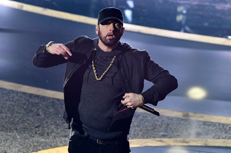 Eminem performed at the 2020 Oscars