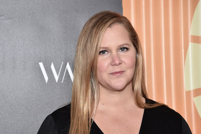 Amy Schumer is watching the Oscars in her sweatpants just like all of us.